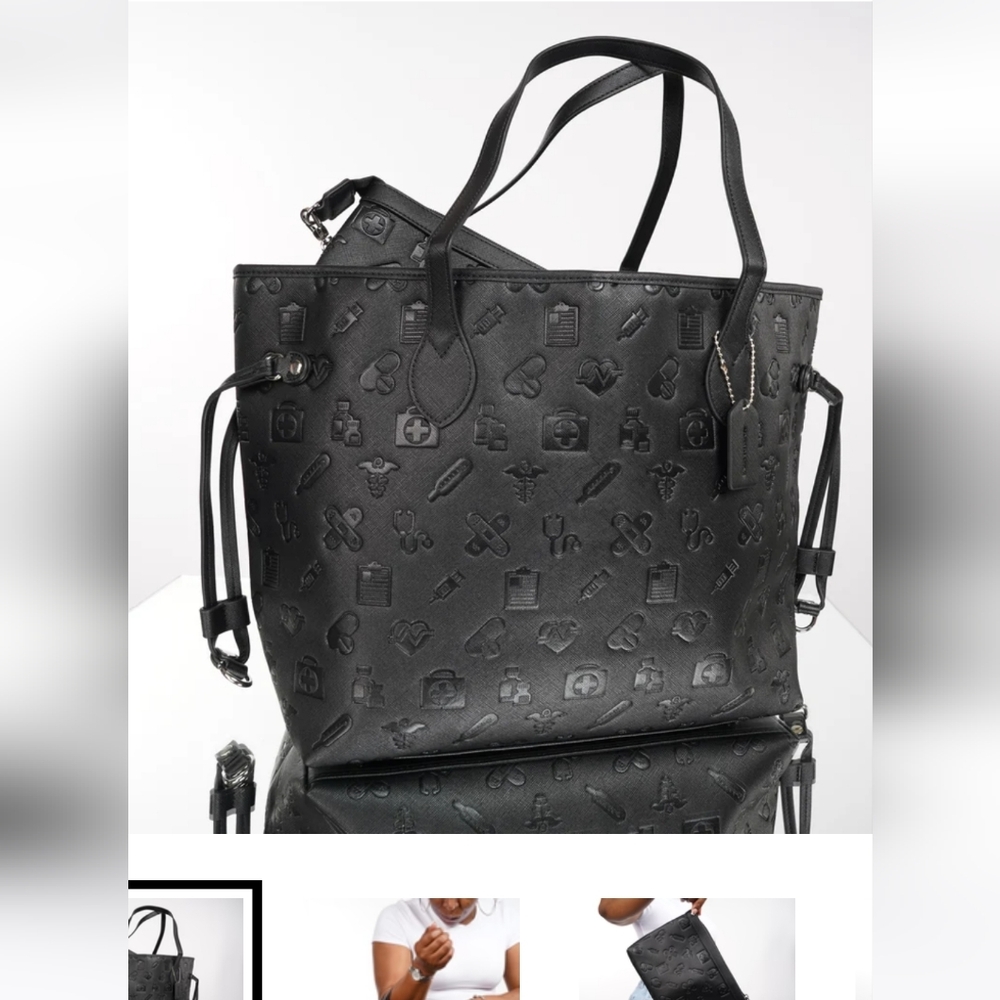 Material Nurse Tote